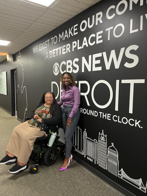 Jamie Junior at CBS News Detroit